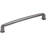 Jeffrey Alexander - 160 mm Center-to-Center Gun Metal Square Milan 1 Cabinet Pull - Gun Metal