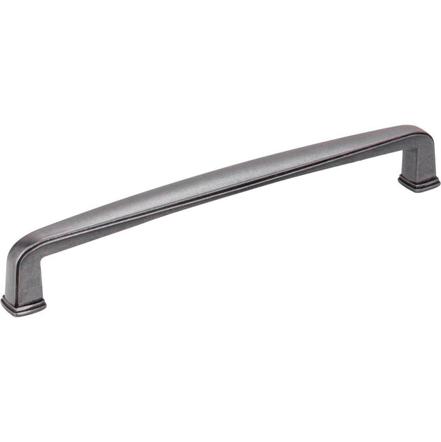 Jeffrey Alexander - 160 mm Center-to-Center Gun Metal Square Milan 1 Cabinet Pull - Gun Metal
