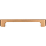 160 mm Center-to-Center Satin Bronze Asymmetrical Leyton Cabinet Pull