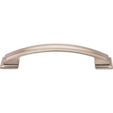 128 mm Center-to-Center Satin Nickel Square Annadale Cabinet Pull