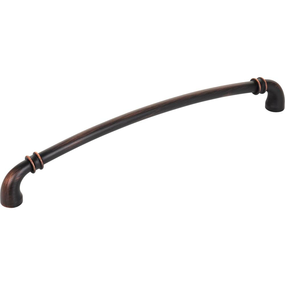 Jeffrey Alexander - 224 mm Center-to-Center Brushed Oil Rubbed Bronze Marie Cabinet Pull - Brushed Oil Rubbed Bronze