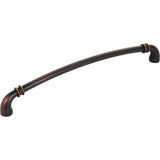 Jeffrey Alexander - 224 mm Center-to-Center Brushed Oil Rubbed Bronze Marie Cabinet Pull - Brushed Oil Rubbed Bronze