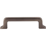 96 mm Center-to-Center Brushed Pewter Callie Cabinet Pull