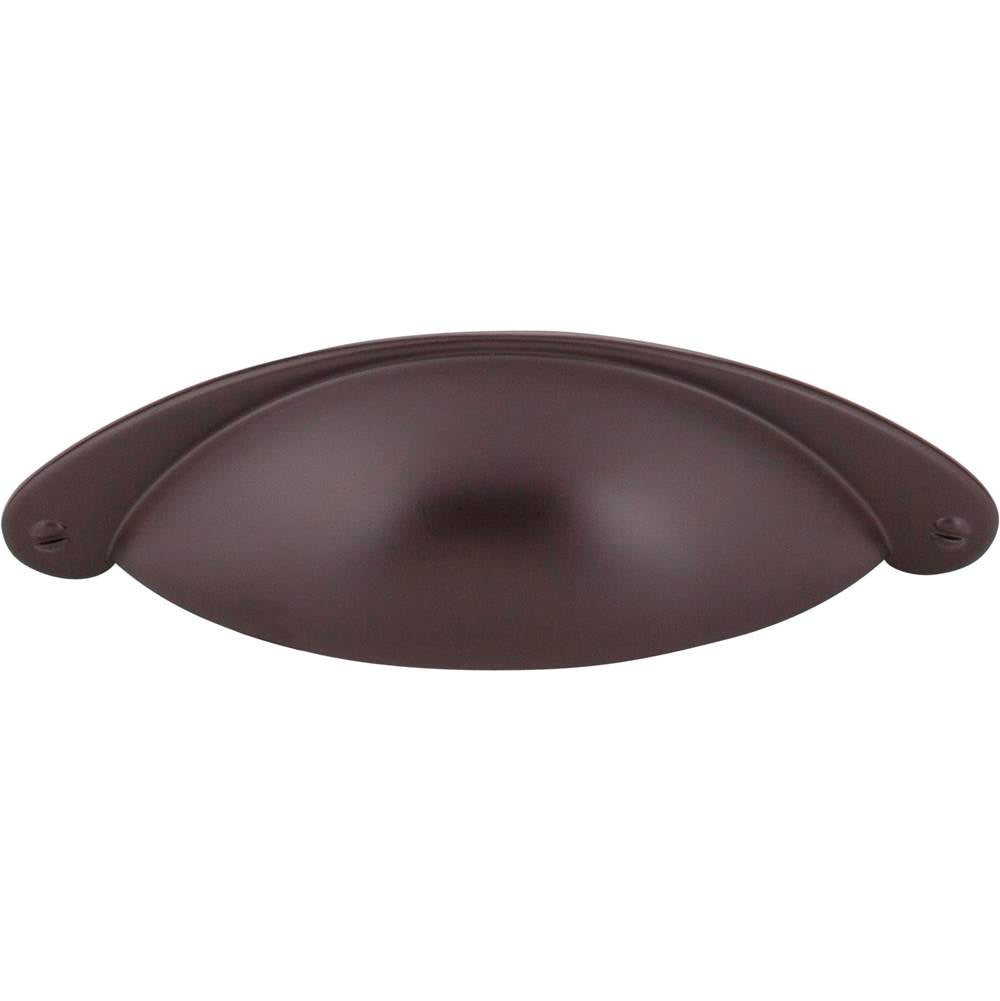 3'' Center-to-Center Dark Bronze Lyon Cabinet Cup Pull