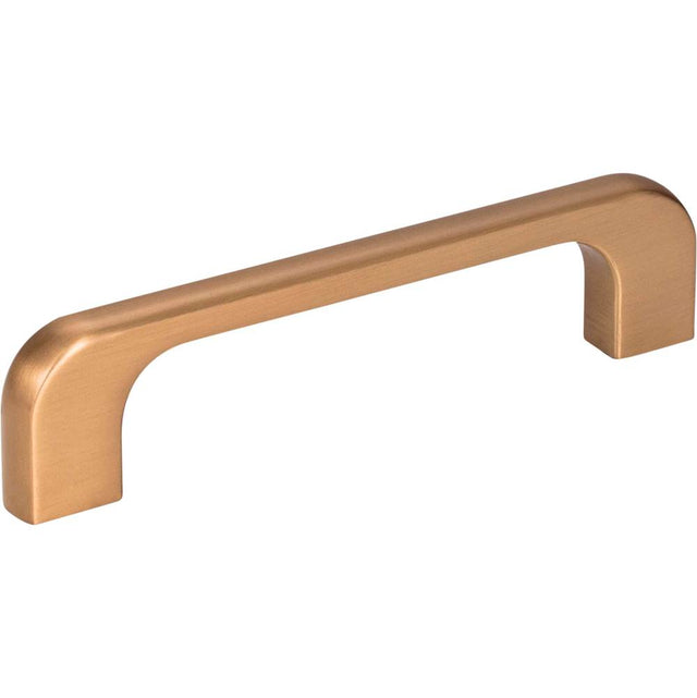 Jeffrey Alexander - 96 mm Center-to-Center Satin Bronze Alvar Cabinet Pull - Satin Bronze