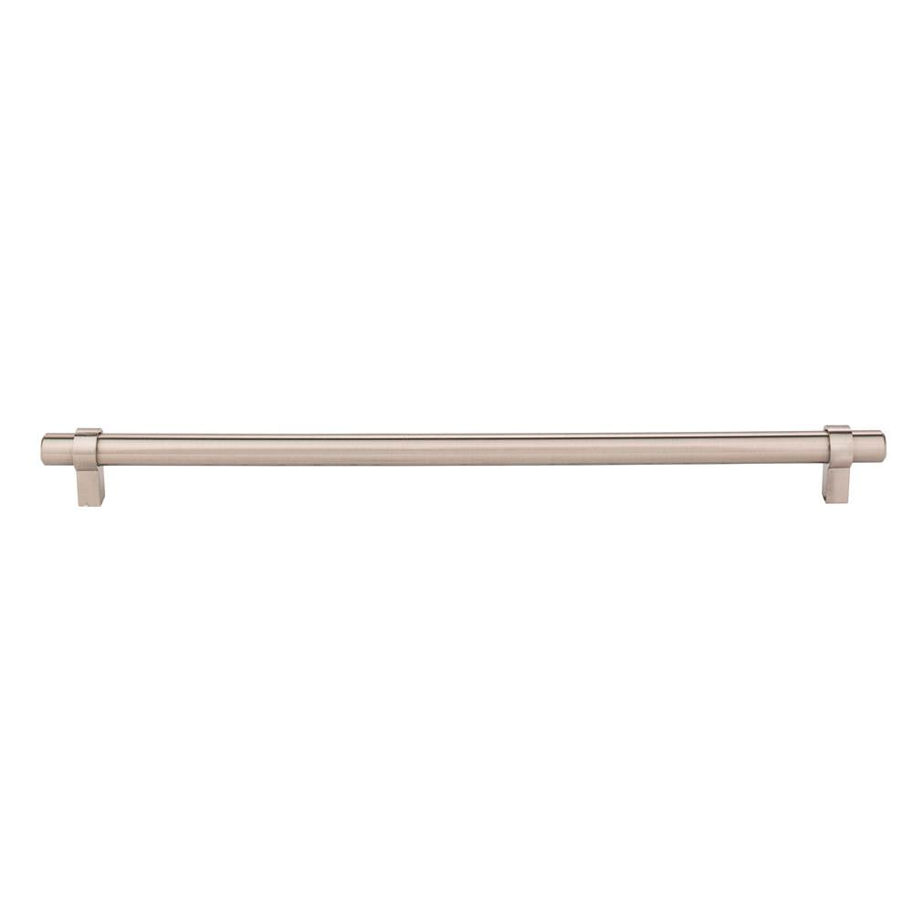 319 mm Center-to-Center Satin Nickel Key Grande Cabinet Bar Pull
