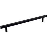 Jeffrey Alexander - 12'' Center-to-Center Matte Black Square Dominique Appliance Handle - Matte Black