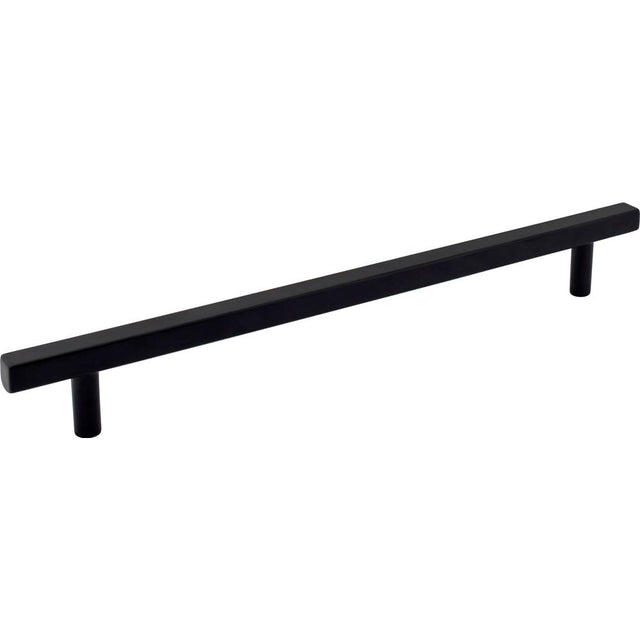 Jeffrey Alexander - 12'' Center-to-Center Matte Black Square Dominique Appliance Handle - Matte Black