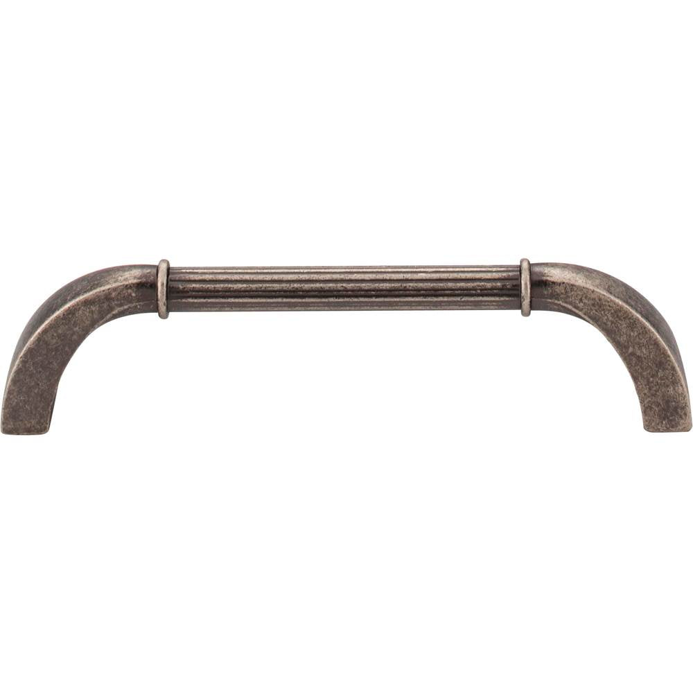 128 mm Center-to-Center Distressed Pewter Cordova Cabinet Pull
