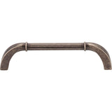 128 mm Center-to-Center Distressed Pewter Cordova Cabinet Pull