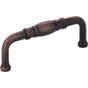 Jeffrey Alexander - 3'' Center-to-Center Brushed Oil Rubbed Bronze Durham Cabinet Pull - Brushed Oil Rubbed Bronze