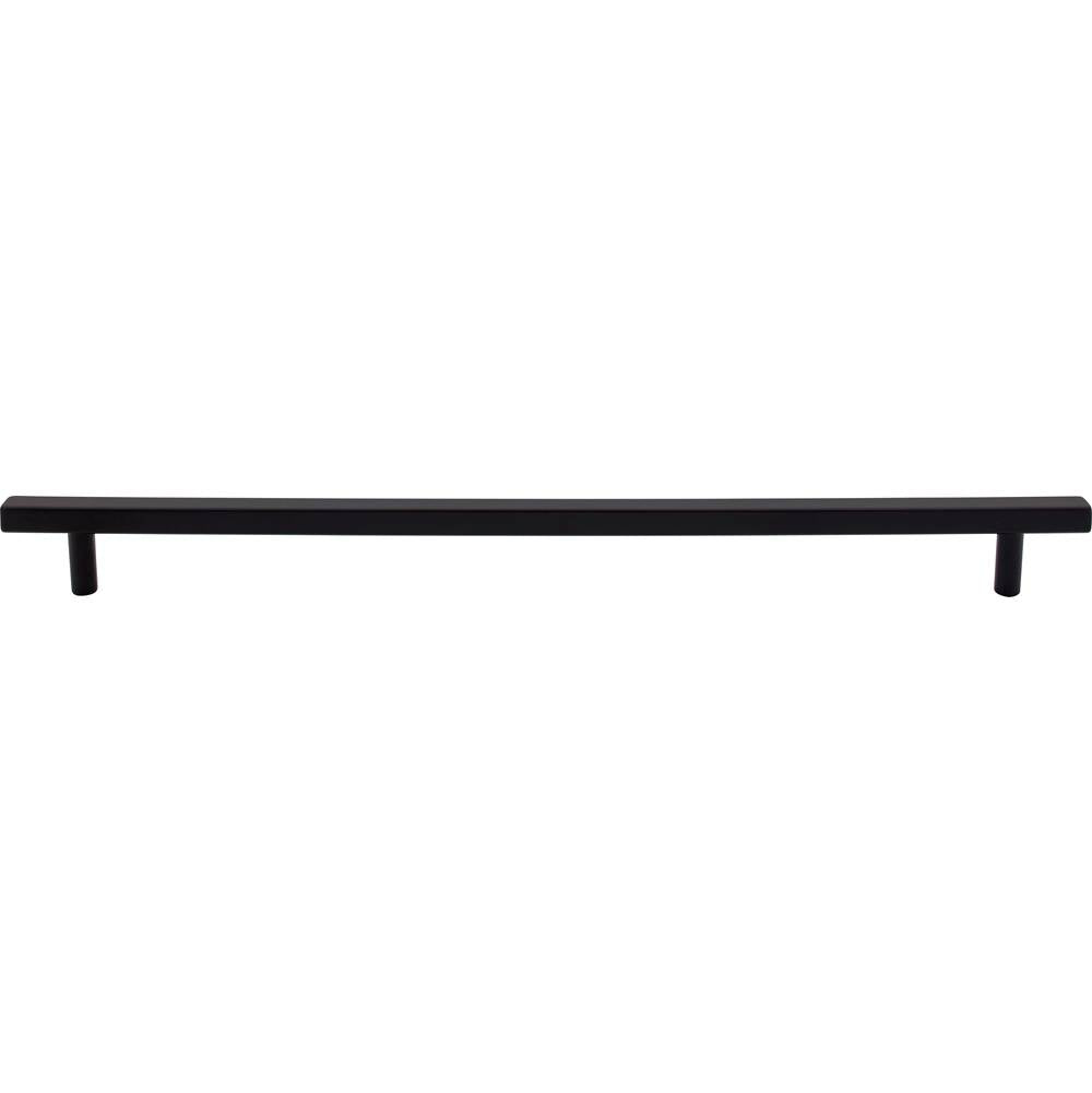 18'' Center-to-Center Matte Black Square Dominique Appliance Handle