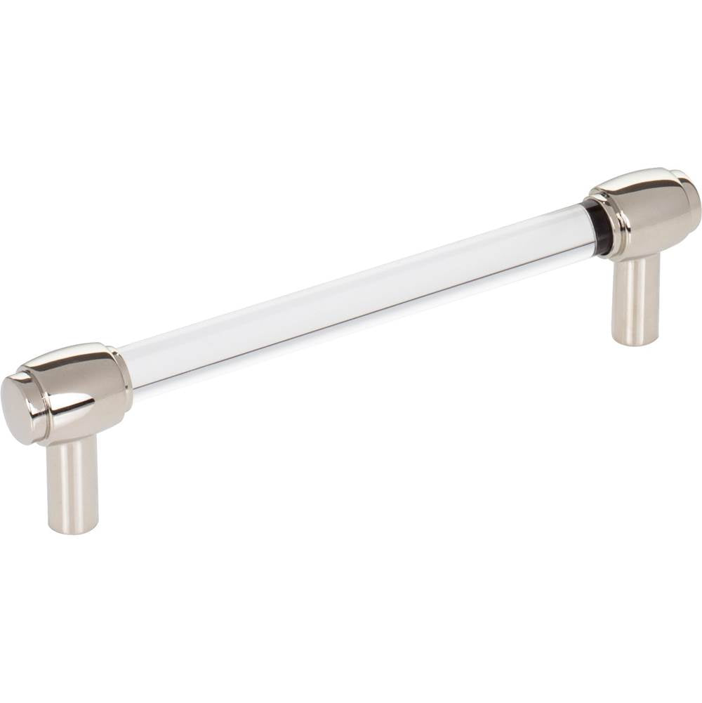 Jeffrey Alexander - 128 mm Center-to-Center Polished Nickel Carmen Cabinet Bar Pull - Polished Nickel