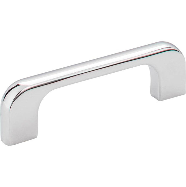 Jeffrey Alexander - 3'' Center-to-Center Polished Chrome Alvar Cabinet Pull - Polished Chrome