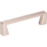 Jeffrey Alexander - 96 mm Center-to-Center Satin Nickel Square Boswell Cabinet Pull - Satin Nickel