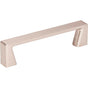 Jeffrey Alexander - 96 mm Center-to-Center Satin Nickel Square Boswell Cabinet Pull - Satin Nickel