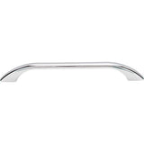 192 mm Center-to-Center Polished Chrome Square Sonoma Cabinet Pull