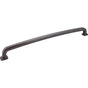 Jeffrey Alexander - 18'' Center-to-Center Gun Metal Belcastel 1 Appliance Handle - Gun Metal