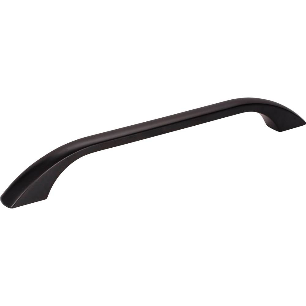 Jeffrey Alexander - 192 mm Center-to-Center Matte Black Square Sonoma Cabinet Pull - Matte Black