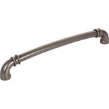Jeffrey Alexander - 18'' Center-to-Center Brushed Pewter Marie Appliance Handle - Brushed Pewter