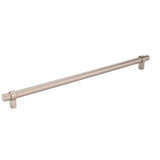 Jeffrey Alexander - 319 mm Center-to-Center Satin Nickel Key Grande Cabinet Bar Pull - Satin Nickel