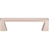 96 mm Center-to-Center Satin Nickel Square Boswell Cabinet Pull