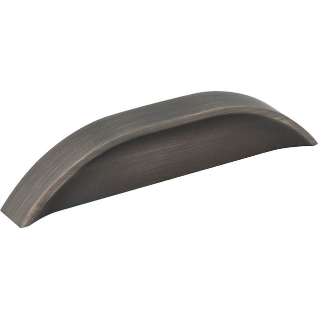 Jeffrey Alexander - 3'' / 96 mm Center-to-Center Brushed Pewter Elara Cabinet Pinch Pull - Brushed Pewter