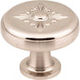 Jeffrey Alexander - 1-3/8'' Diameter Satin Nickel Baroque Lafayette Cabinet Knob - Satin Nickel