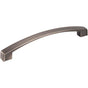 Jeffrey Alexander - 160 mm Center-to-Center Brushed Pewter Merrick Cabinet Pull - Brushed Pewter