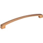 Jeffrey Alexander - 192 mm Center-to-Center Satin Bronze Merrick Cabinet Pull - Satin Bronze