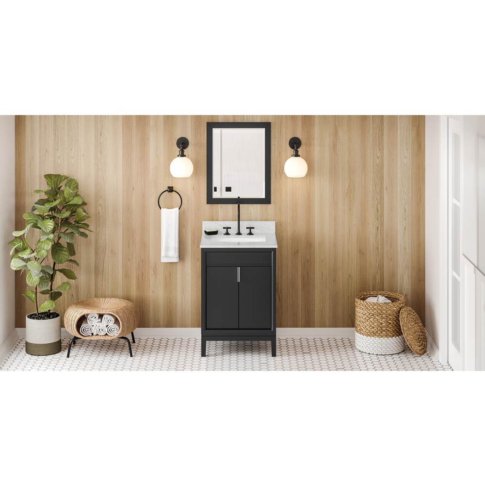 Jeffrey Alexander - 24'' Black Theodora Vanity - Black