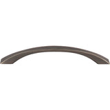 160 mm Center-to-Center Brushed Pewter Flared Philip Cabinet Pull