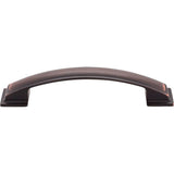 128 mm Center-to-Center Brushed Oil Rubbed Bronze Square Annadale Cabinet Pull