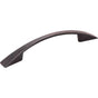 Jeffrey Alexander - 96 mm Center-to-Center Brushed Oil Rubbed Bronze Flared Regan Cabinet Pull - Brushed Oil Rubbed Bronze