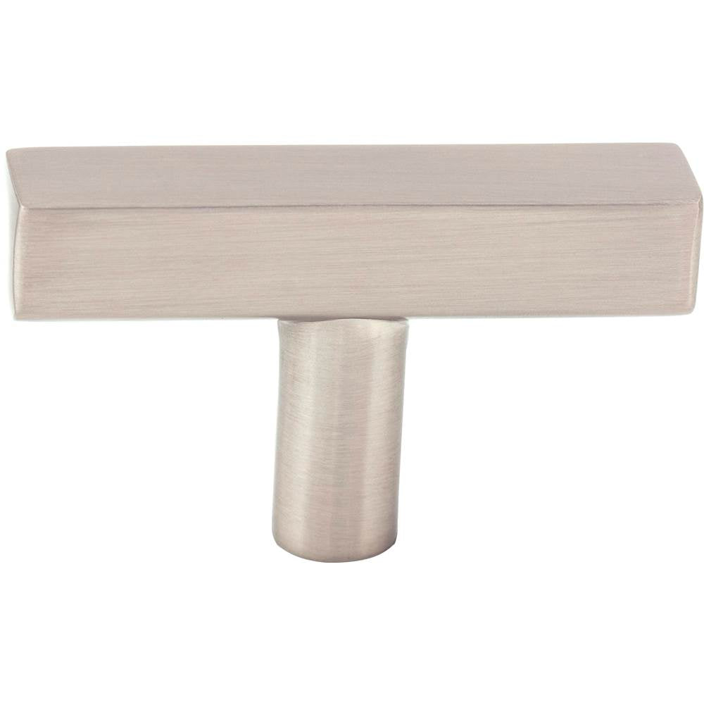 2'' Satin Nickel Dominique Cabinet ''T'' Knob