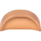32 mm Center-to-Center Satin Bronze Elara Cabinet Pinch Pull