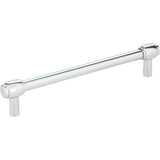 Jeffrey Alexander - 160 mm Center-to-Center Polished Chrome Hayworth Cabinet Bar Pull - Polished Chrome