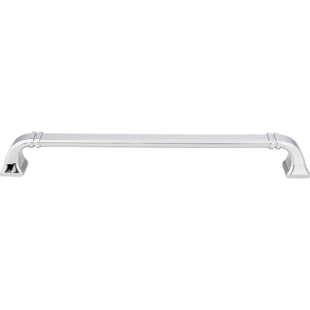 12'' Center-to-Center Polished Chrome Ella Appliance Handle