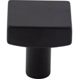 1-1/8'' Overall Length Matte Black Square Dominique Cabinet Knob