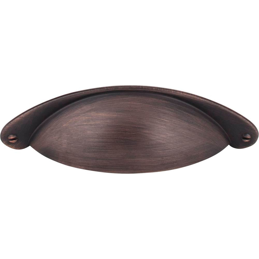 3'' Center-to-Center Brushed Oil Rubbed Bronze Lyon Cabinet Cup Pull