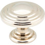Jeffrey Alexander - 1-1/4'' Diameter Polished Nickel Stacked Bremen 2 Cabinet Knob - Polished Nickel