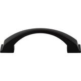 96 mm Center-to-Center Brushed Gold Arched Roman Cabinet Pull