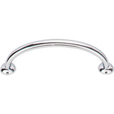 96 mm Center-to-Center Polished Chrome Hudson Cabinet Pull