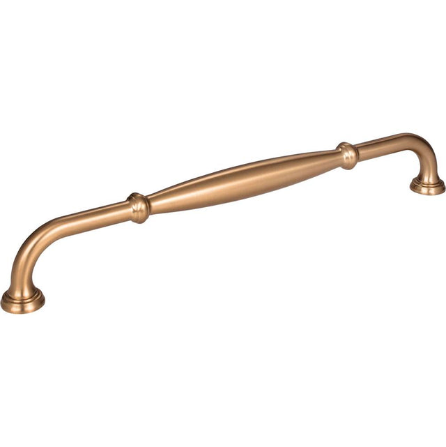 Jeffrey Alexander - 12'' Center-to-Center Satin Bronze Tiffany Appliance Handle - Satin Bronze