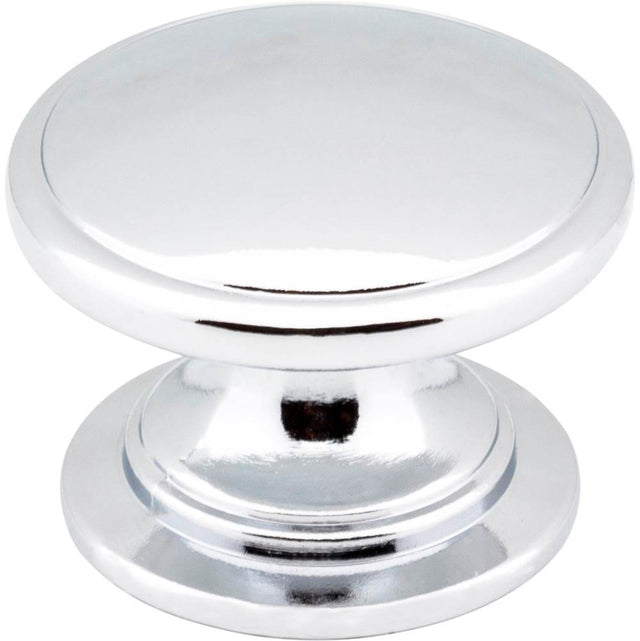 Jeffrey Alexander - 1-1/4'' Diameter Polished Chrome Durham Cabinet Knob - Polished Chrome