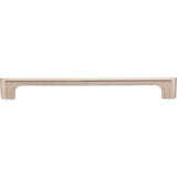 224 mm Center-to-Center Satin Nickel Asymmetrical Leyton Cabinet Pull
