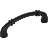 Jeffrey Alexander - 96 mm Center-to-Center Matte Black Marie Cabinet Pull - Matte Black