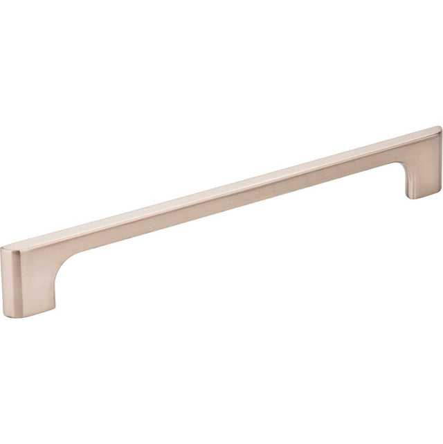 Jeffrey Alexander - 192 mm Center-to-Center Satin Nickel Asymmetrical Leyton Cabinet Pull - Satin Nickel