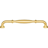 192 mm Center-to-Center Brushed Gold Tiffany Cabinet Pull