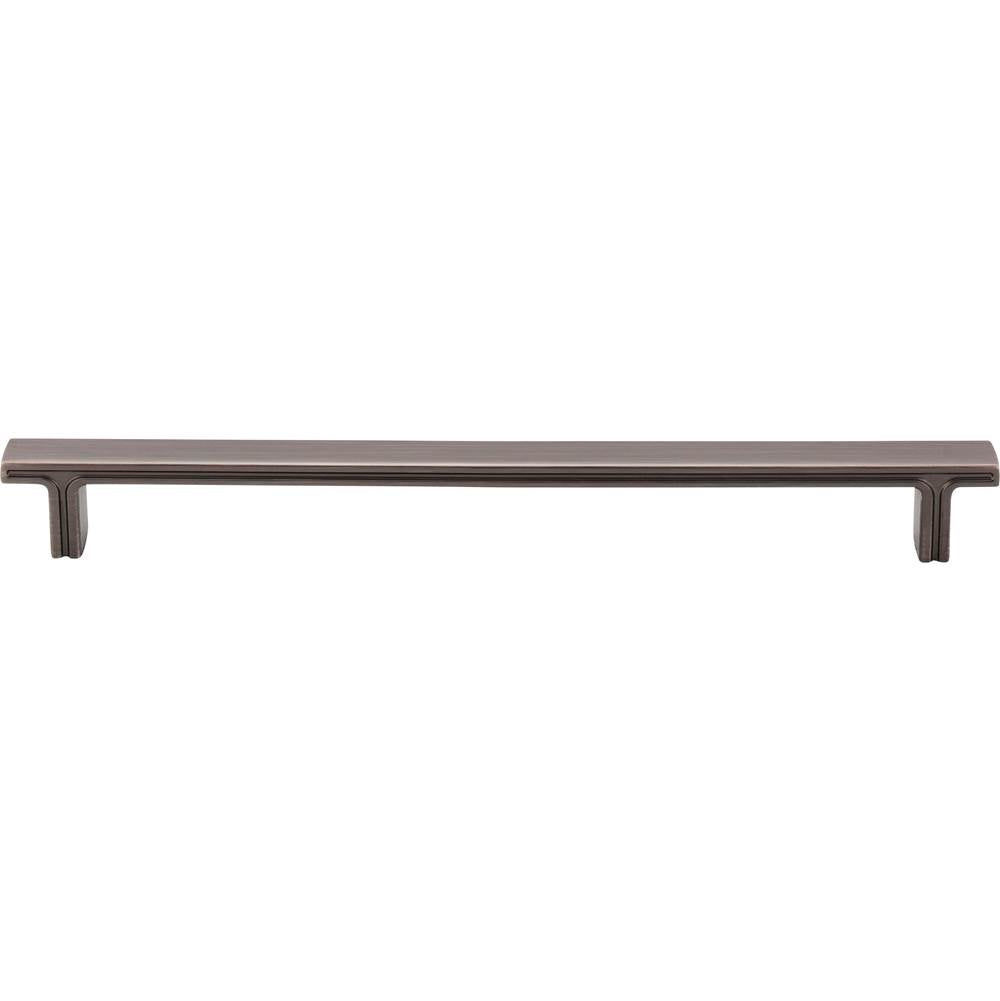 228 mm Center-to-Center Brushed Pewter Square Anwick Cabinet Pull